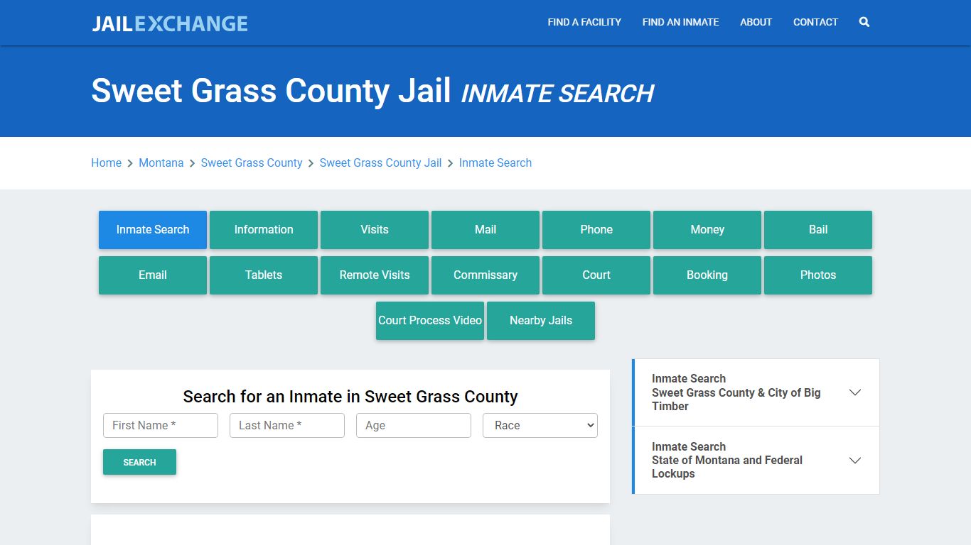 Sweet Grass County Jail, MT Inmate Search: Roster & Mugshots